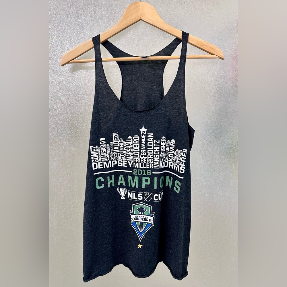 Seattle Sounders 2016 Championship Graphic Tank